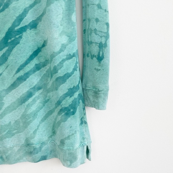 Soft Surroundings Turquoise Long Sleeves Sweatshirt Tunic Size Xsmall - Picture 12 of 16
